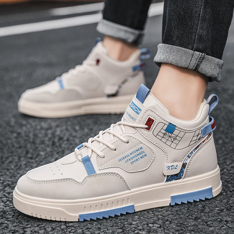 Men’s Casual Sport Sneakers – High-Top, Anti-Slip Sole - Image 13